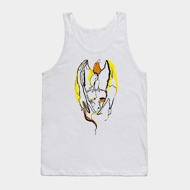 Single Line - Birdy Tank Top by MaxencePierrard